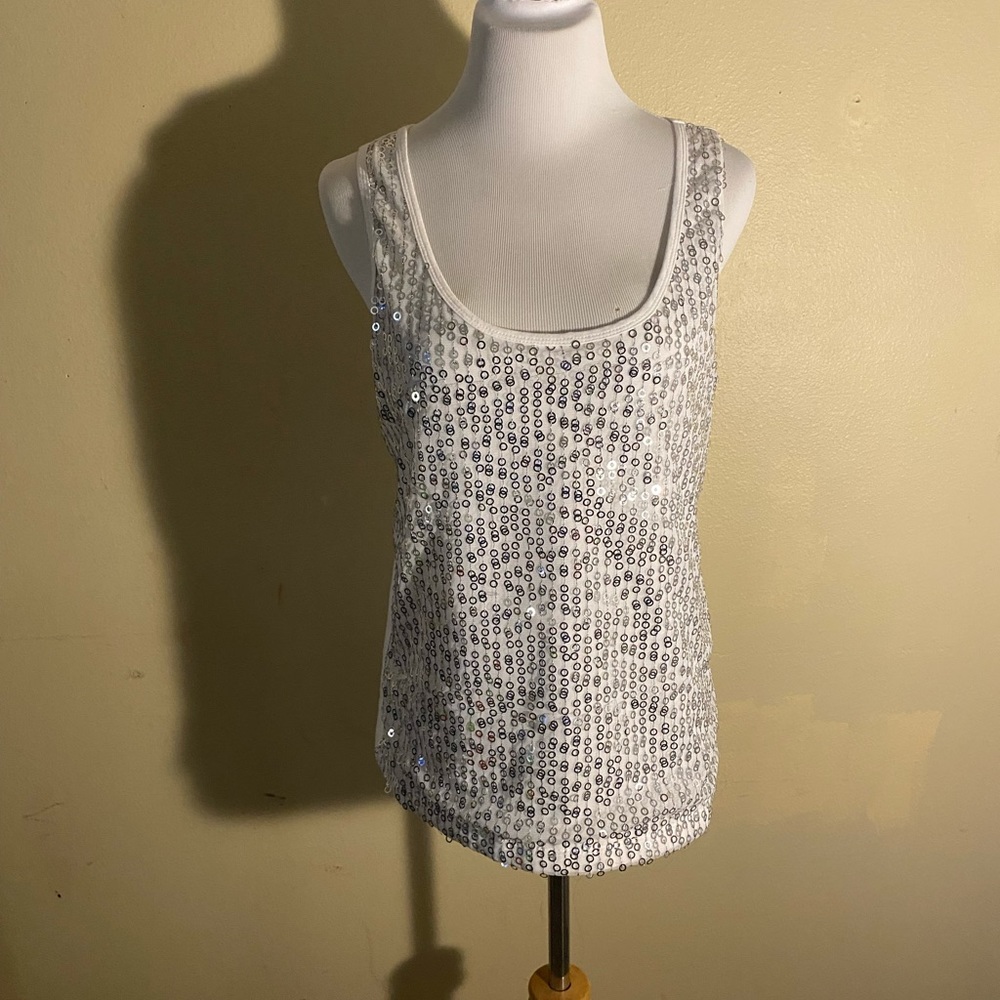White sparkles